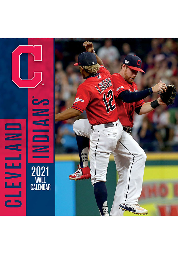 Cleveland Indians 2021 12x12 Team Wall Calendar