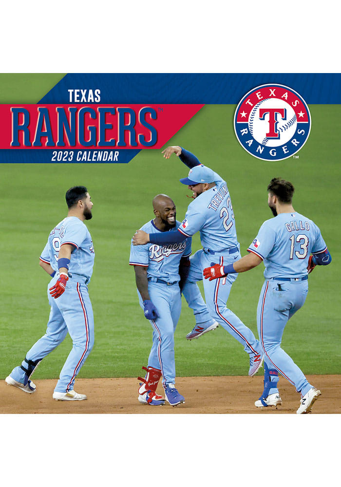 Texas Rangers 2021 Wall Calendar