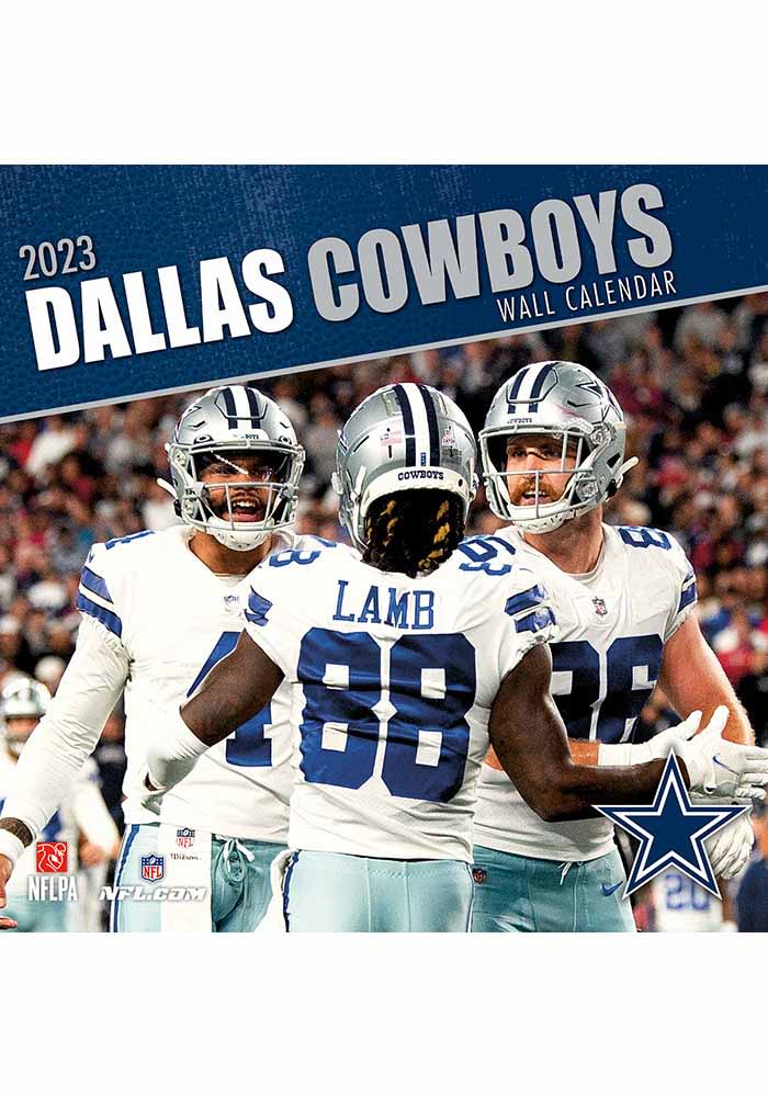 Dallas Cowboys 2023 Wall Calendar - 12 x 12 Inch