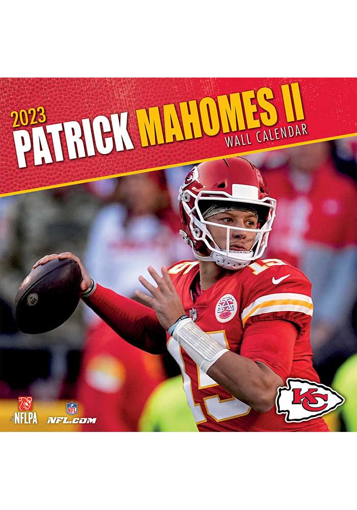 Kansas City Chiefs 12x12 Patrick Mahomes 2023 Calendar