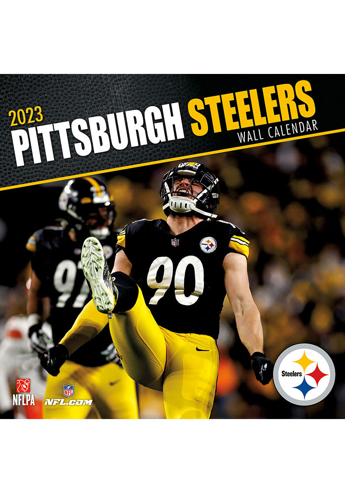 Pittsburgh Steelers 12x12 Wall 2023 Calendar