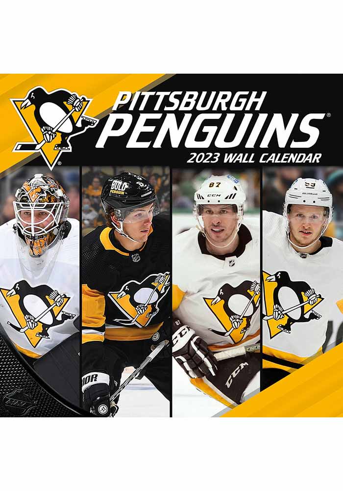 Pittsburgh Penguins 12x12 Team 2023 Wall Calendar