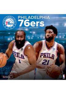 Philadelphia 76ers 12x12 Team 2023 Wall Calendar