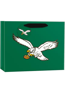 Philadelphia Eagles Retro Logo Medium Green Gift Bag