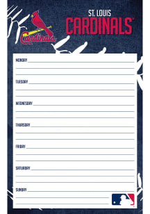St Louis Cardinals Weekly Panner Notebooks and Folders