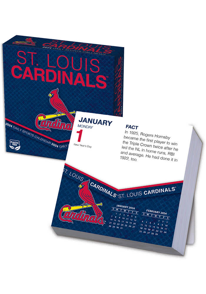 St Louis Cardinals 2024 Boxed Dailey Calendar