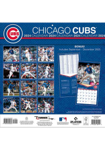 Chicago Cubs 2024 Team Wall 12x12 Calendar