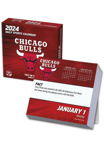 Chicago Bulls 2024 Boxed Dailey Calendar