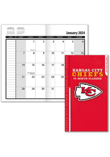 Kansas City Chiefs 2024 17 Month Pocket Planner