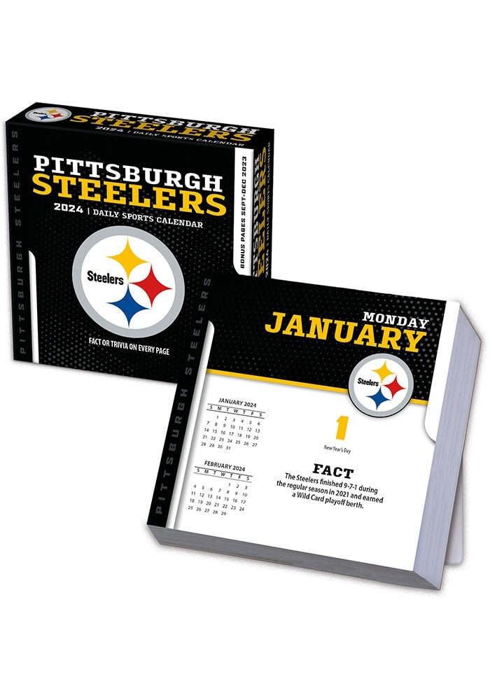 Pittsburgh Steelers 2024 Boxed Dailey Calendar