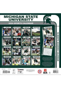 Michigan State Spartans 2024 Team Wall 12x12 Calendar