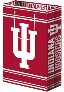 Red Indiana Hoosiers 9x13 Matte Gift Bag