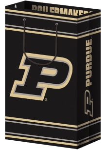 Gold Purdue Boilermakers 9x13 Matte Gift Bag