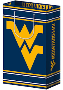 West Virginia Mountaineers 9x13 Matte Navy Blue Gift Bag