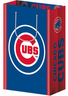 Chicago Cubs 9x13 Matte Blue Gift Bag