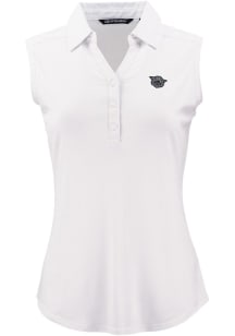 Womens Cincinnati Bearcats White Cutter and Buck Vault Forge Eco Polo Shirt