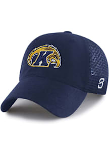 Summit Sportswear Kent State Golden Flashes The DT Adjustable Hat - Navy Blue