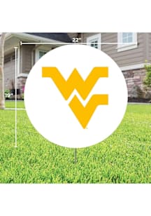 West Virginia Mountaineers Team Yard Sign - White