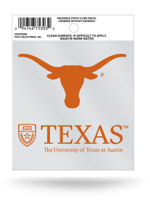 Texas Longhorns Small Auto Static Cling