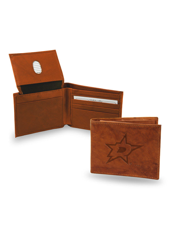 Dallas Stars Manmade Leather Mens Bifold Wallet
