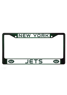 New York Jets Green Chrome License Frame