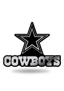 Dallas Cowboys Plastic Molded Car Emblem - Grey
