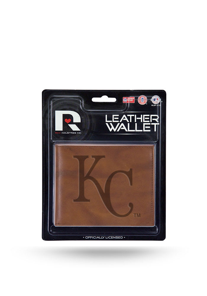 Kansas City Royals Manmade Leather Mens Bifold Wallet