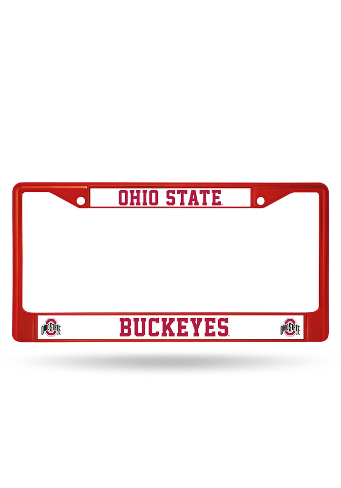Wincraft NCAA Ohio State Buckeyes Plastic License Plate Frame 