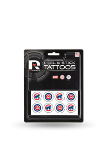 Chicago Cubs 8 Pack Peel Stick Tattoo