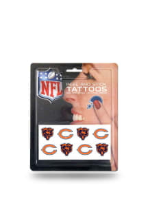 Chicago Bears 8 Pack Peel Stick Tattoo