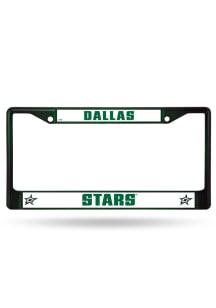 Dallas Stars Colored Chrome License Frame