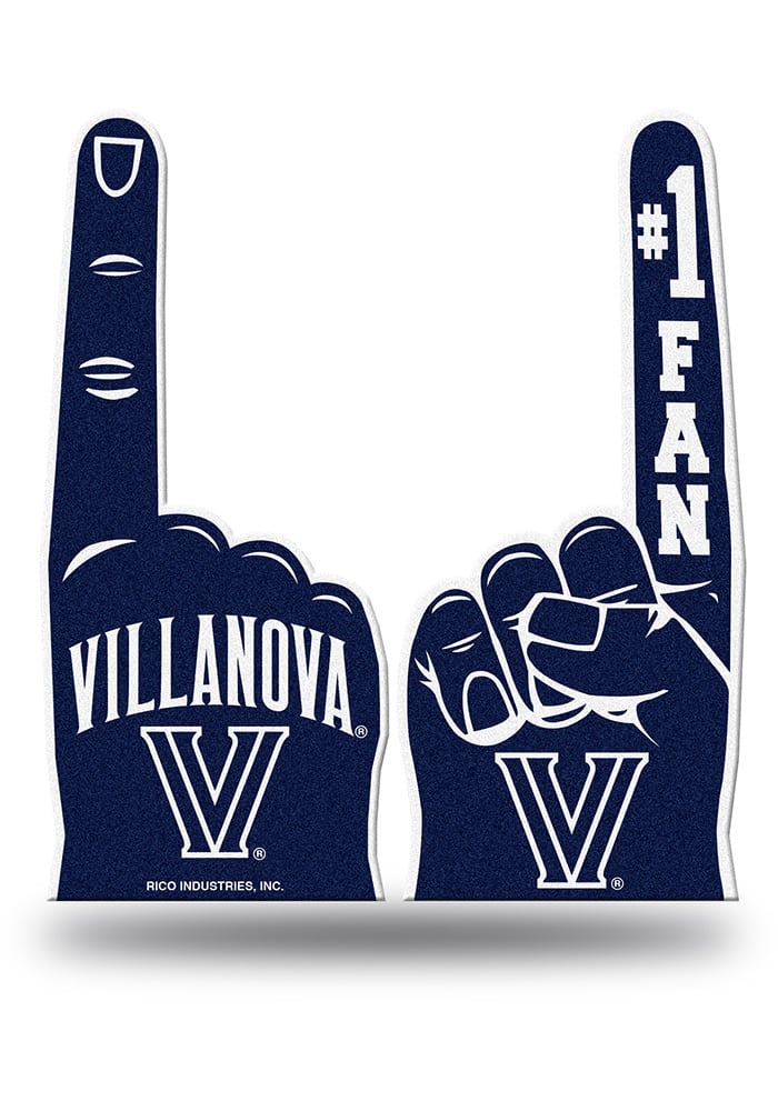 Villanova Wildcats #1 Fan Team Logo Foam Finger