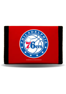 Philadelphia 76ers Nylon Mens Trifold Wallet