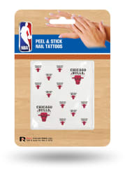 Chicago Bulls Team Logo Glitter Tattoo