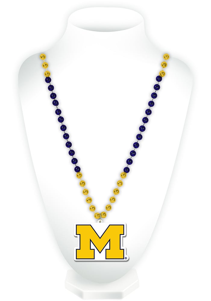 Michigan Wolverines Medallion Spirit Necklace
