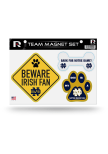 Notre Dame Fighting Irish 3-Piece Pet Themed Pet Magnet