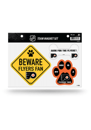 Philadelphia Flyers 3-Piece Pet Themed Pet Magnet