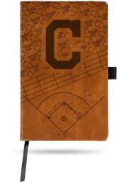 Cleveland Indians Laser Engraved Small Notepad