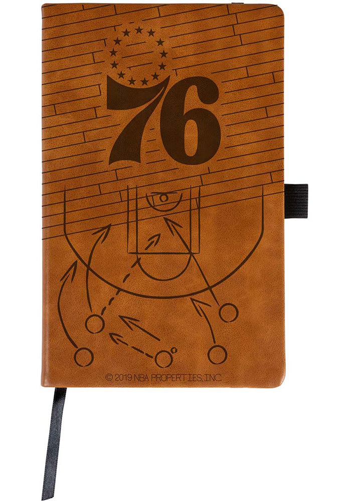 Philadelphia 76ers Laser Engraved Small Notebooks and Folders
