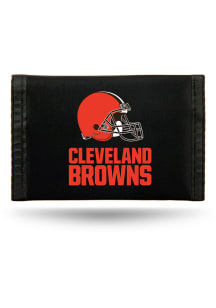 Cleveland Browns Nylon Mens Trifold Wallet