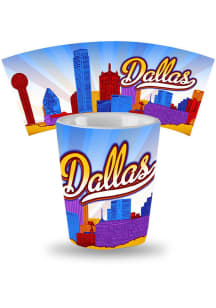 Dallas Ft Worth Skyline Ceramic Shot Glass
