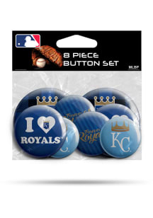 Kansas City Royals 8 Pack Button