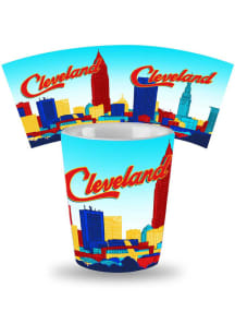 Cleveland Skyline Ceramic Shot Glass