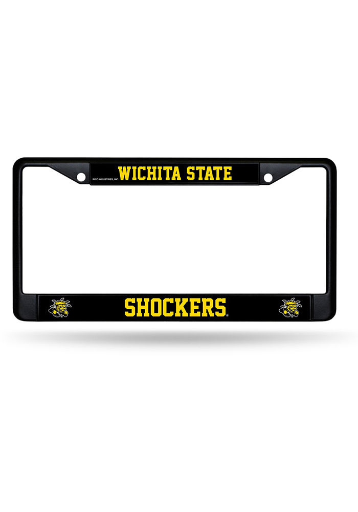 Wichita State Shockers Colored Chrome License Frame