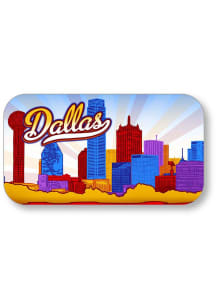 Dallas Ft Worth Skyline Crystal Magnet