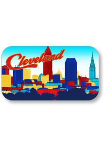 Cleveland Skyline Crystal Magnet