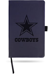 Dallas Cowboys Navy Color Notebook and Folder - Navy Blue