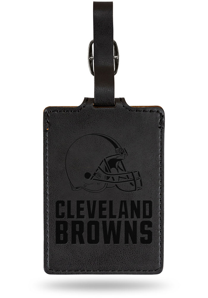 Cleveland Browns Black Black Luggage Tag