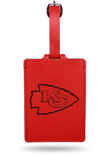 Kansas City Chiefs Red Red Luggage Tag