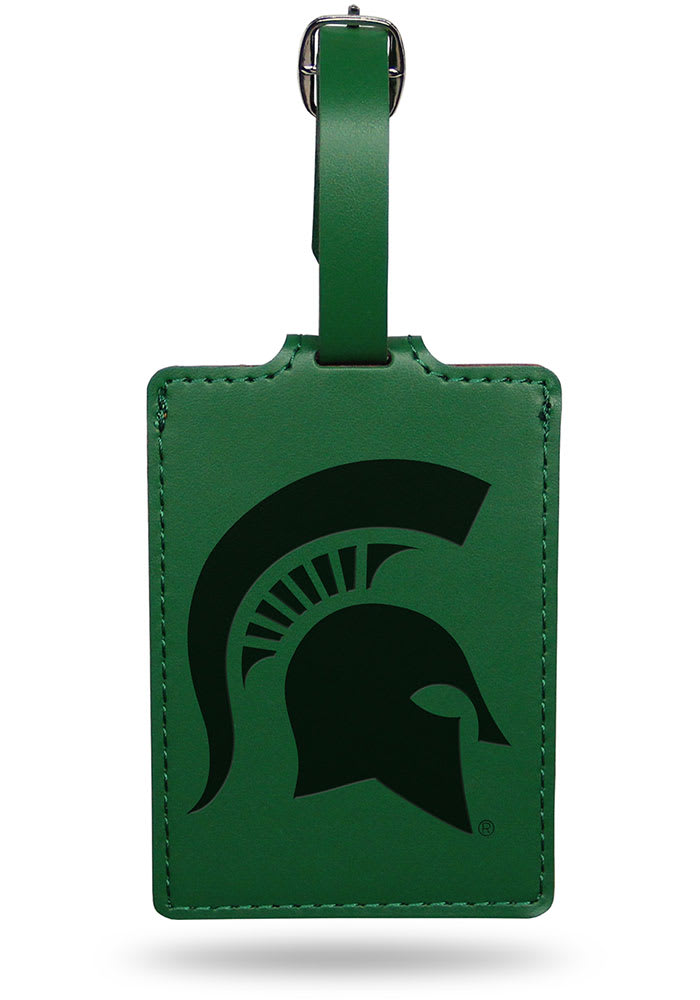 Michigan State Spartans Green Green Luggage Tag